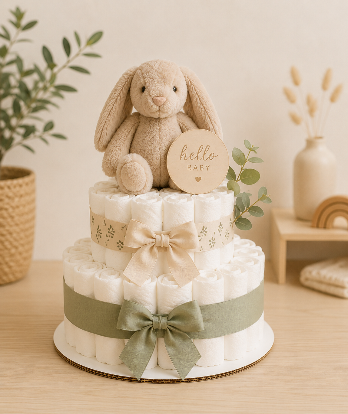 Diaper cakes