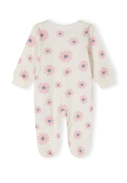Girls 2-pack long sleeve sleepsuits 0-24m light pink: Lichtroze / 6-9m