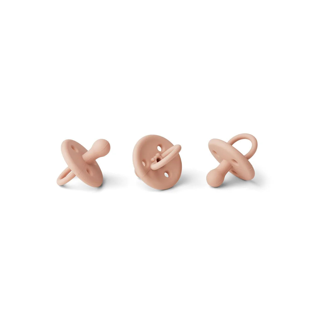 Liewood - Paula pacifier 3 pack - 0-6 months - rose