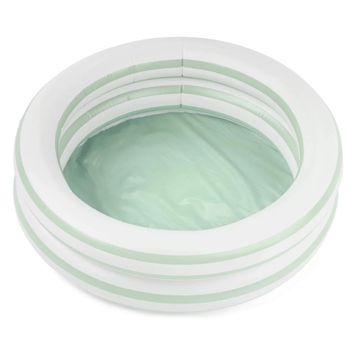 Liewood - Leonore zwembad - streep dusty mint/crème de la crème