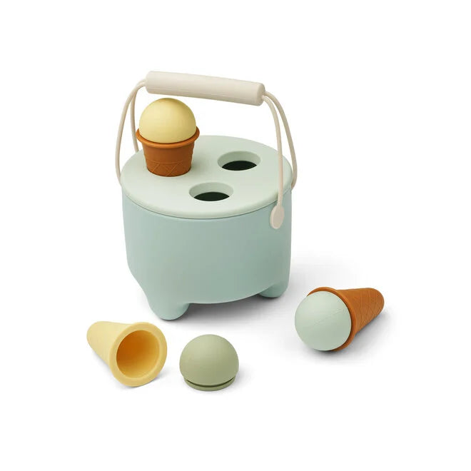 Liewood - Fleur ice cream play set - ice blue multi mix