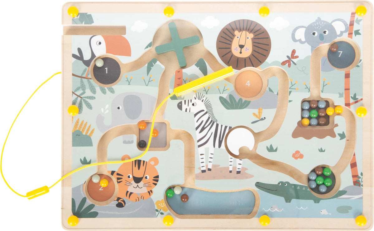 Magnetic Maze "Safari" | Toy | Wooden Toy