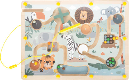 Magnetic Maze "Safari" | Toy | Wooden Toy