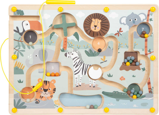 Magnetic Maze "Safari" | Toy | Wooden Toy