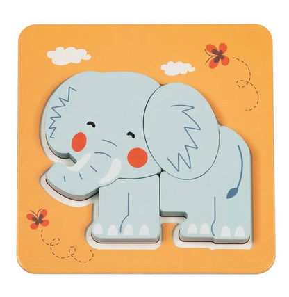 BusyKids Puzzle Set « Animaux » – 1+