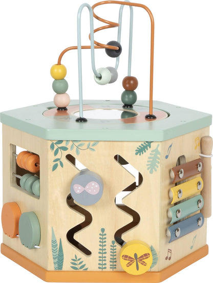 7 Sided Motor Skills Cube “Safari” | Motor Skills | Wooden Toys
