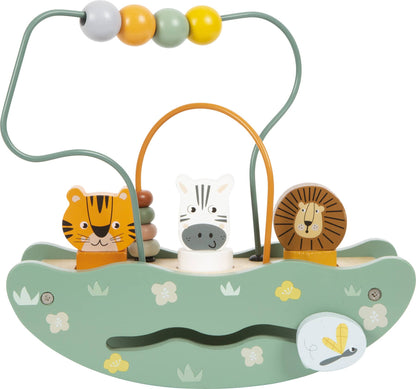 Motor skills loop with rocker “Safari” | motor skills toys | wood