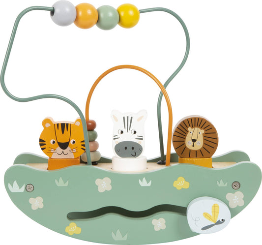 Motor skills loop with rocker “Safari” | motor skills toys | wood
