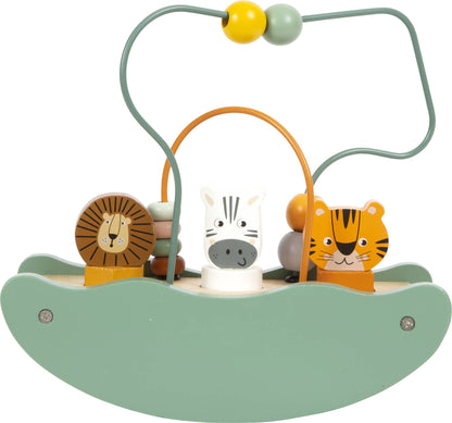 Motor skills loop with rocker “Safari” | motor skills toys | wood