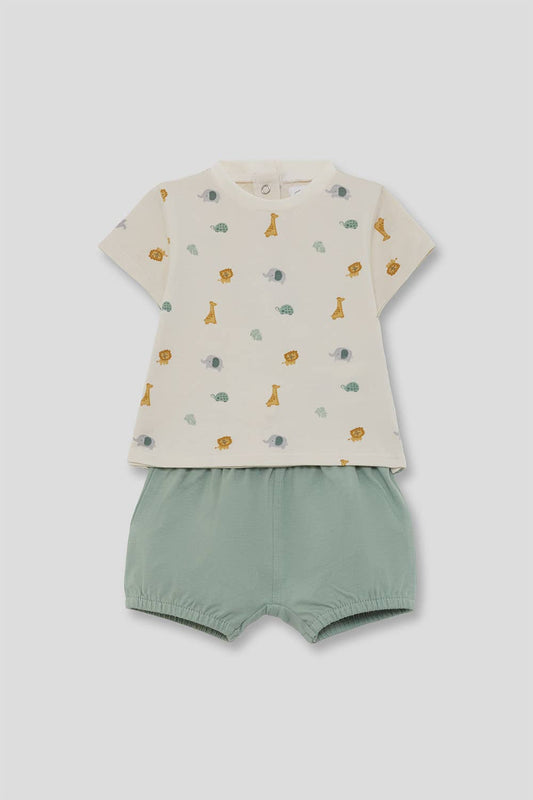 Street Monkey - Baby boy set: green - 1 m