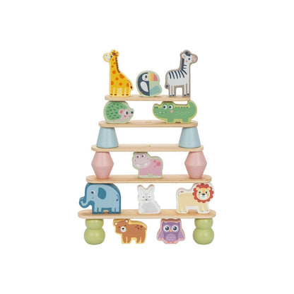 Jeu d'empilement d'animaux BusyKids – 18 mois et +
