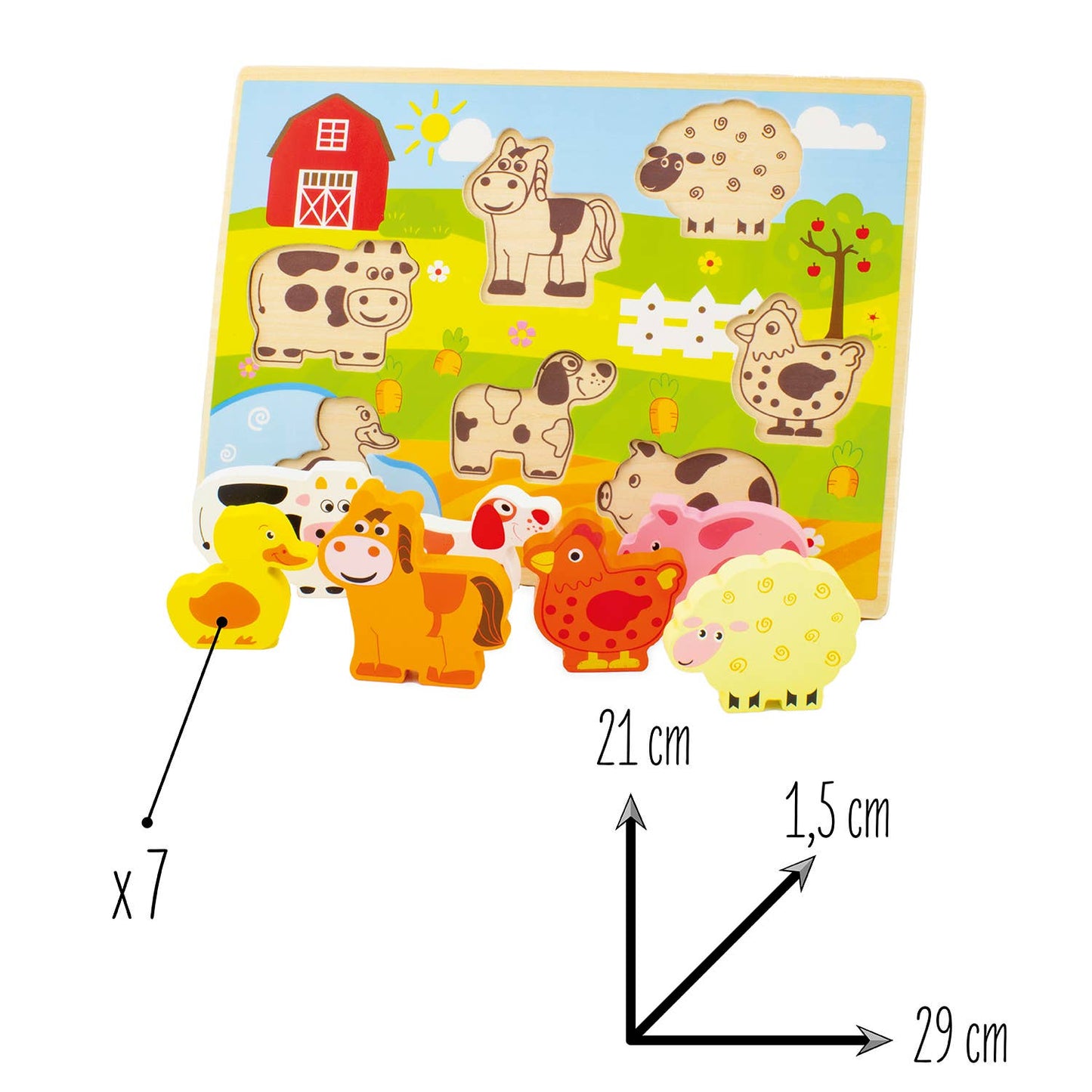 Puzzle: the farm - 1+
