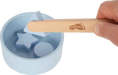 Montessori Sorting Game with Tongs | Motor Skills | Wood