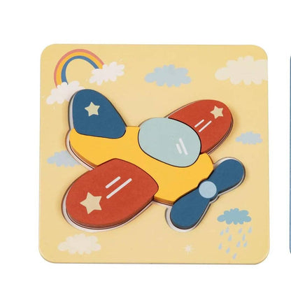 BusyKids Puzzelset "Vervoer" - 3+