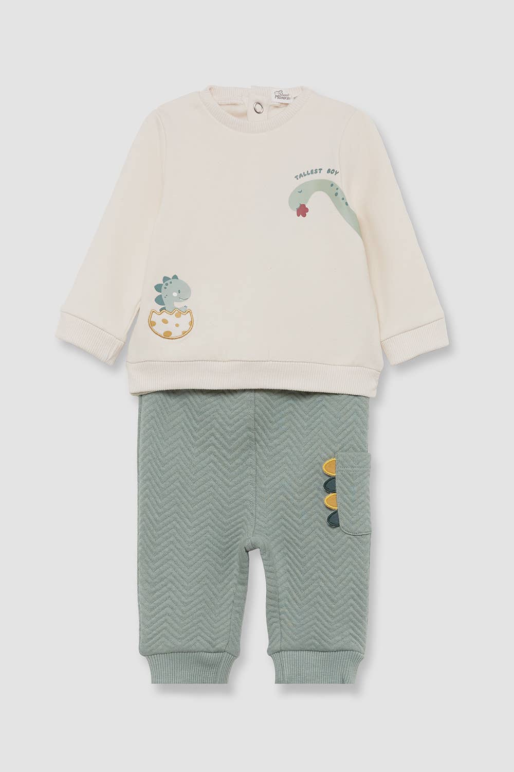 Newborn boy set - 1 month - green