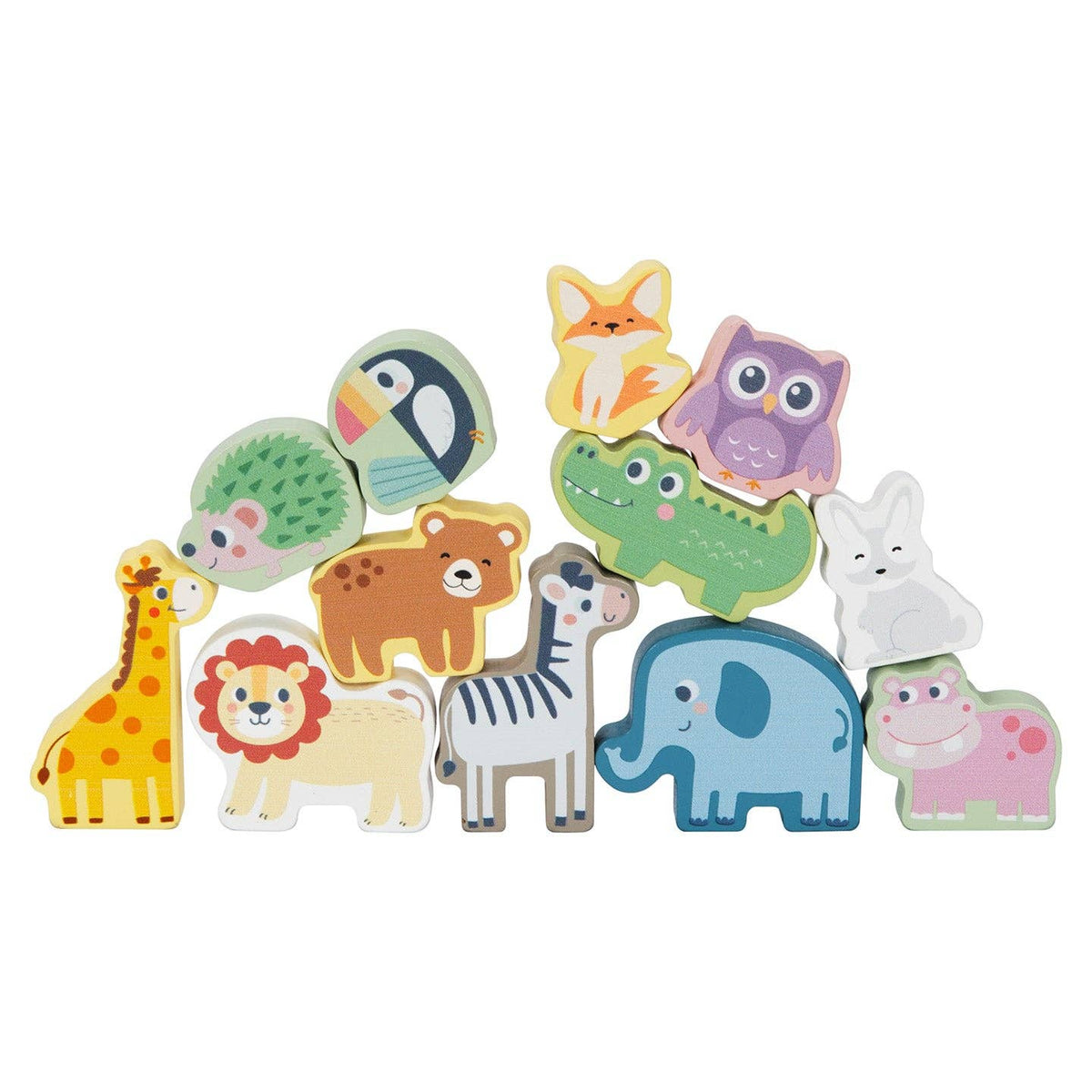 Jeu d'empilement d'animaux BusyKids – 18 mois et +