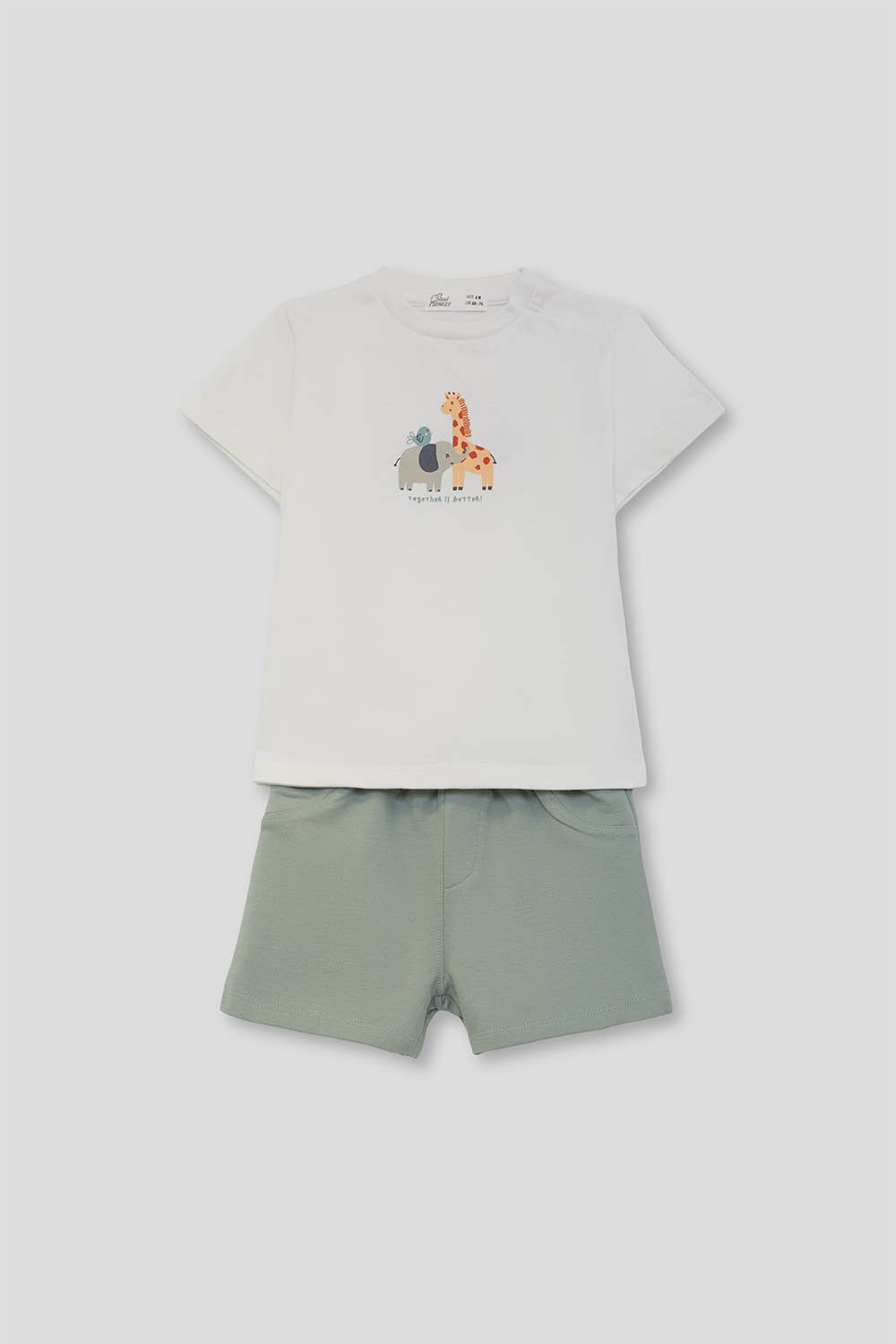 Street monkey - Baby boy set: green - 12 m