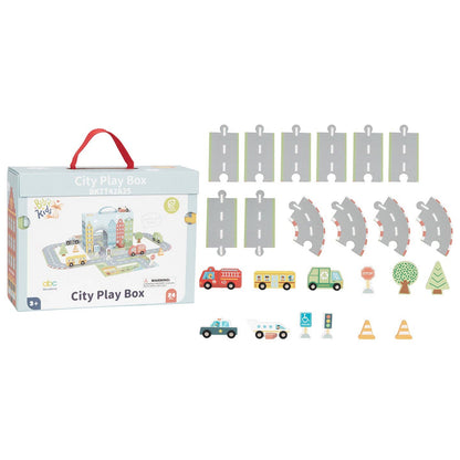 BusyKids mobiele speelset "De Stad" - 3+