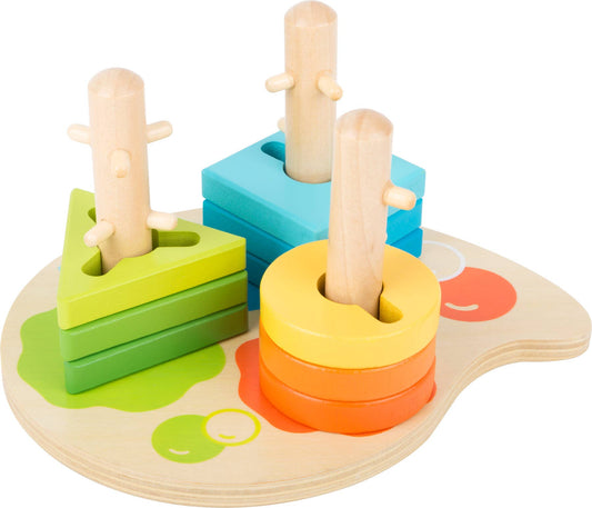 Shapes and Colours Motor Skills Shape-Fitting Game