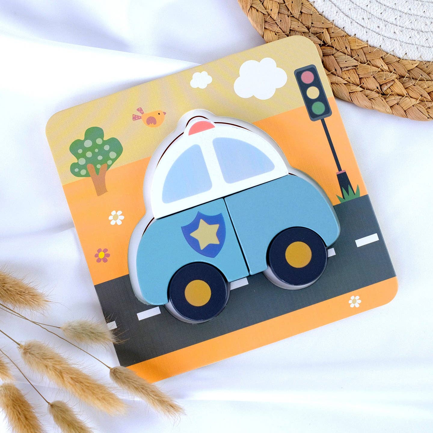 BusyKids Puzzelset "Vervoer" - 3+