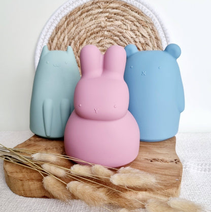 Silicone Flexible Piggy Bank - Bear