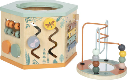 7 Sided Motor Skills Cube “Safari” | Motor Skills | Wooden Toys