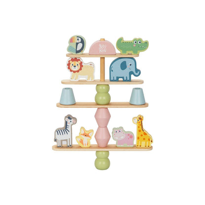 Jeu d'empilement d'animaux BusyKids – 18 mois et +