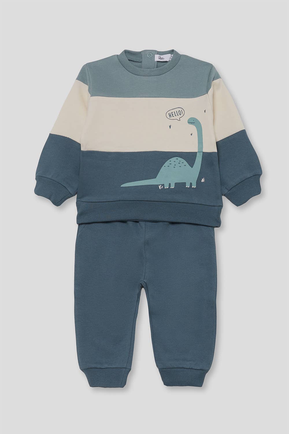 Baby boy set - 12-18 months - Petrol blue