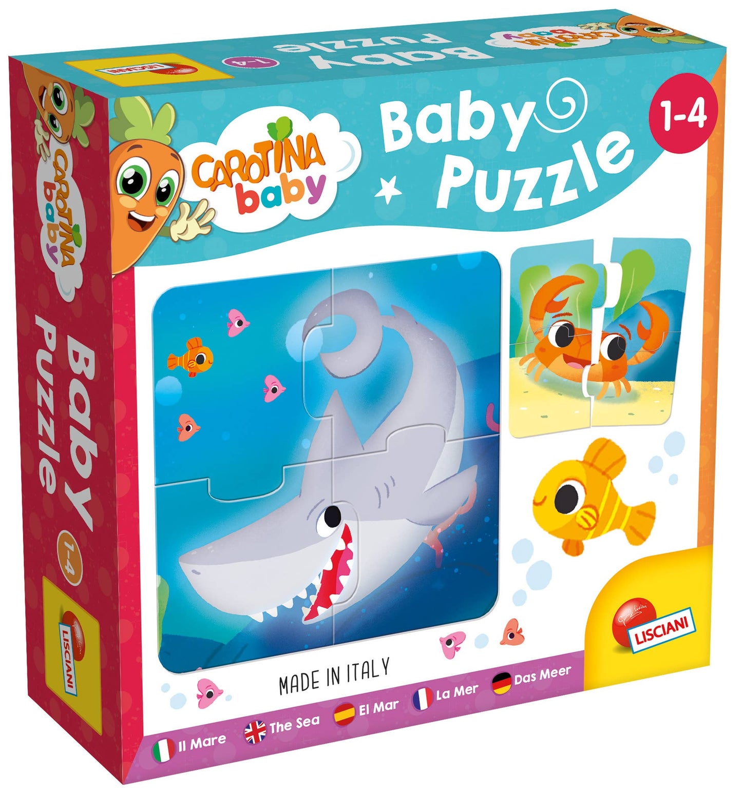 Carotina Baby Puzzle La Mer - 1+