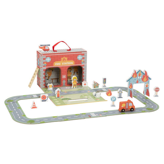 Mobile playset "Fire Station" BusyKids - 3+