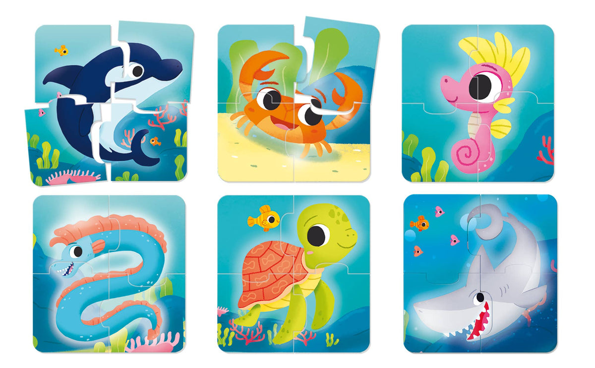 Carotina Baby Puzzle La Mer - 1+