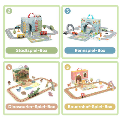 Mobiele speelset "Brandweerkazerne" BusyKids - 3+