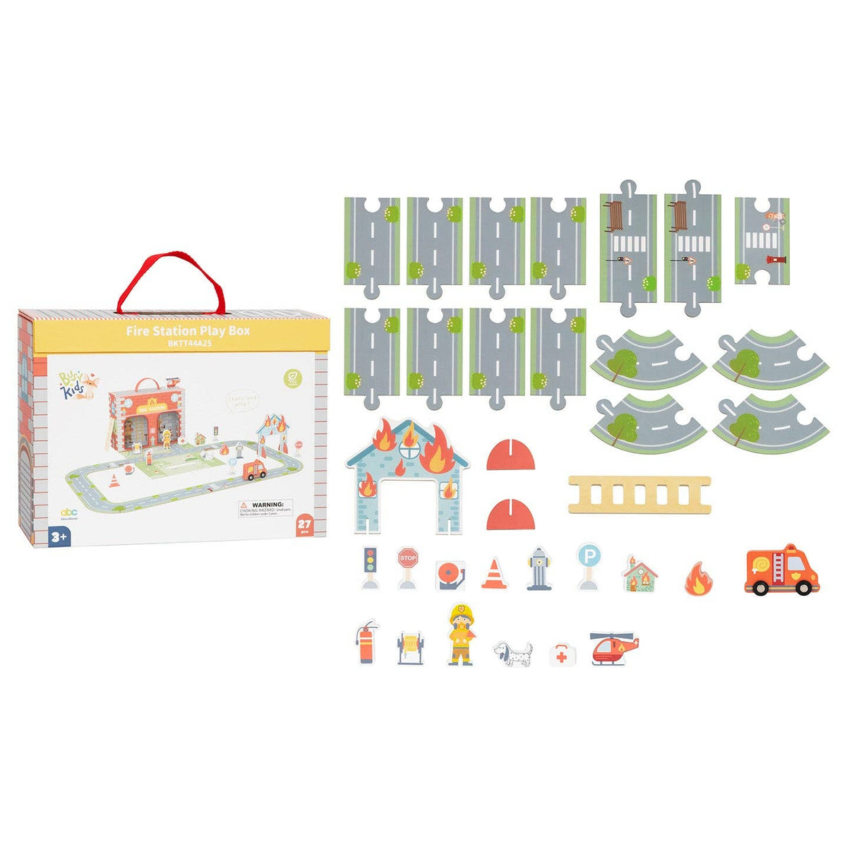 Mobiele speelset "Brandweerkazerne" BusyKids - 3+
