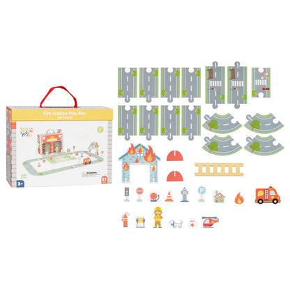 Mobiele speelset "Brandweerkazerne" BusyKids - 3+