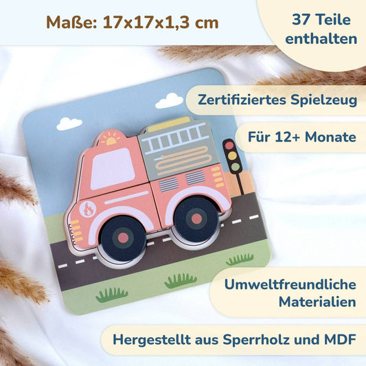BusyKids Puzzle Set "Transport" - 1+