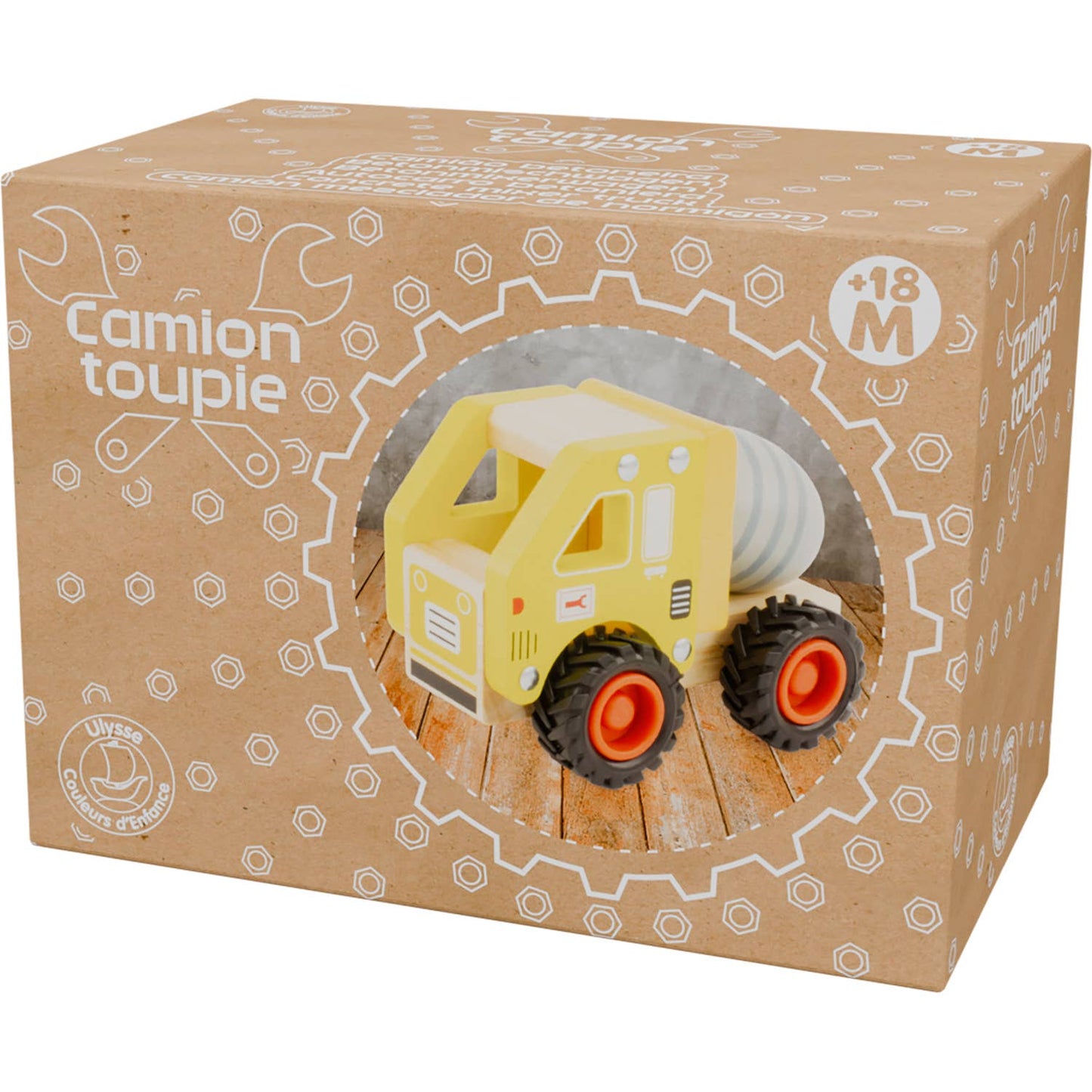 Spinning top truck - 1+