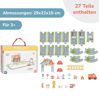 Mobiele speelset "Brandweerkazerne" BusyKids - 3+