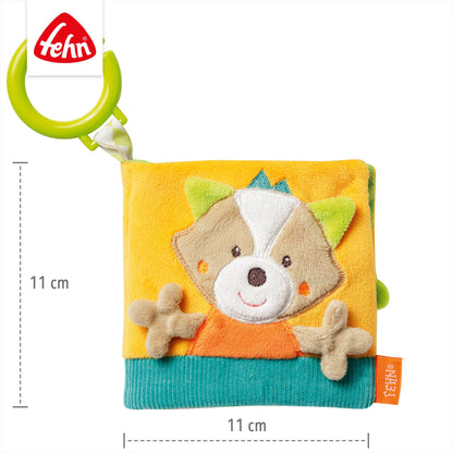 Stoffenboekje vos - voelboekje met dierenmotieven