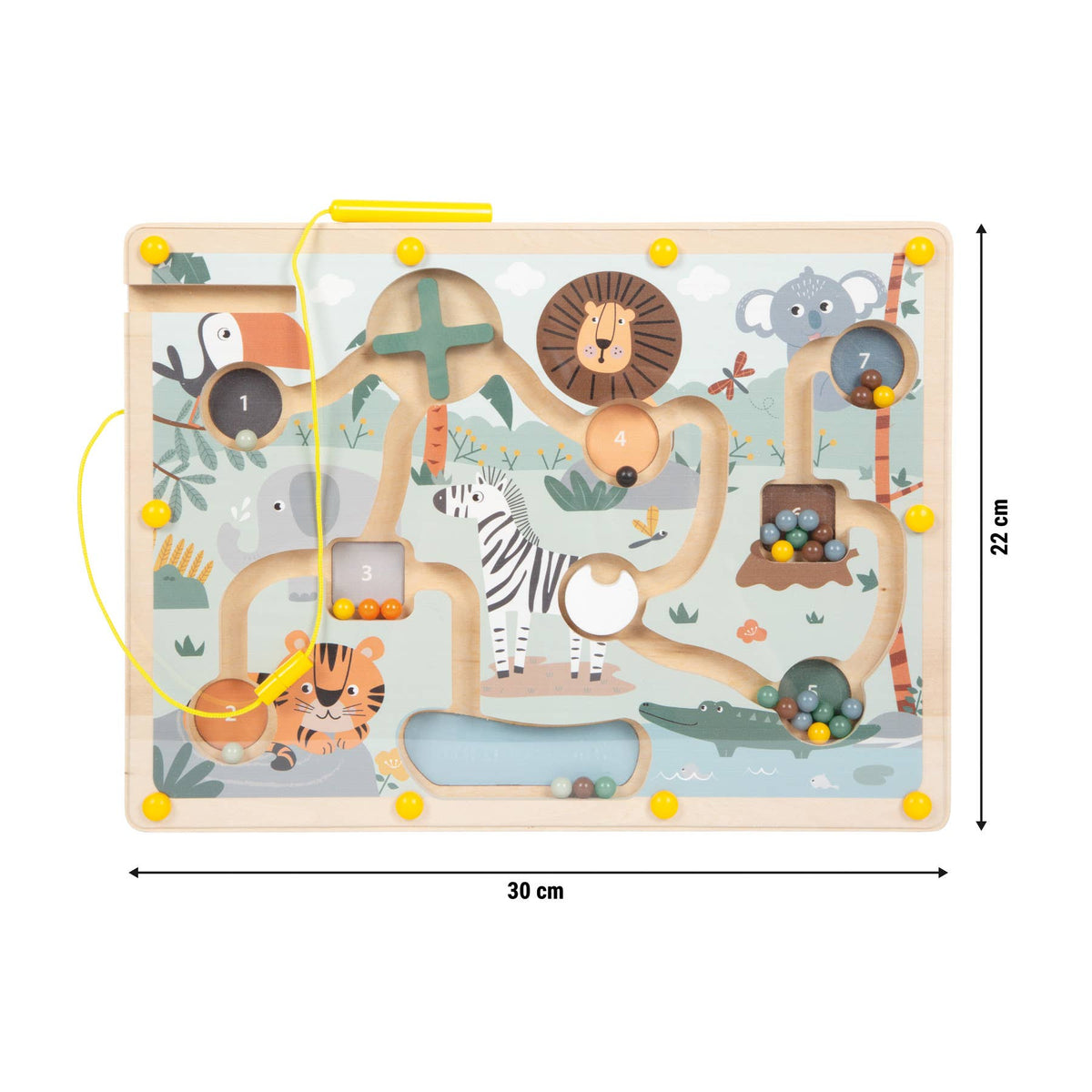 Magnetic Maze "Safari" | Toy | Wooden Toy