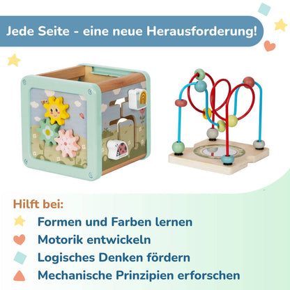 BusyKids Multifunctional Development Cube - 18m+