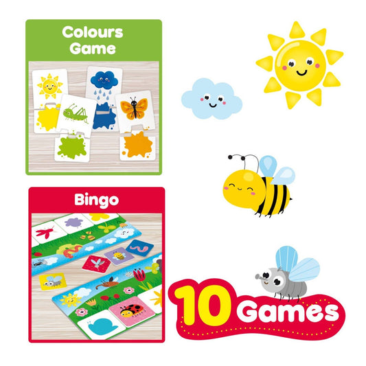 Carotina Baby Educational Games Collection - 10 games - 2+