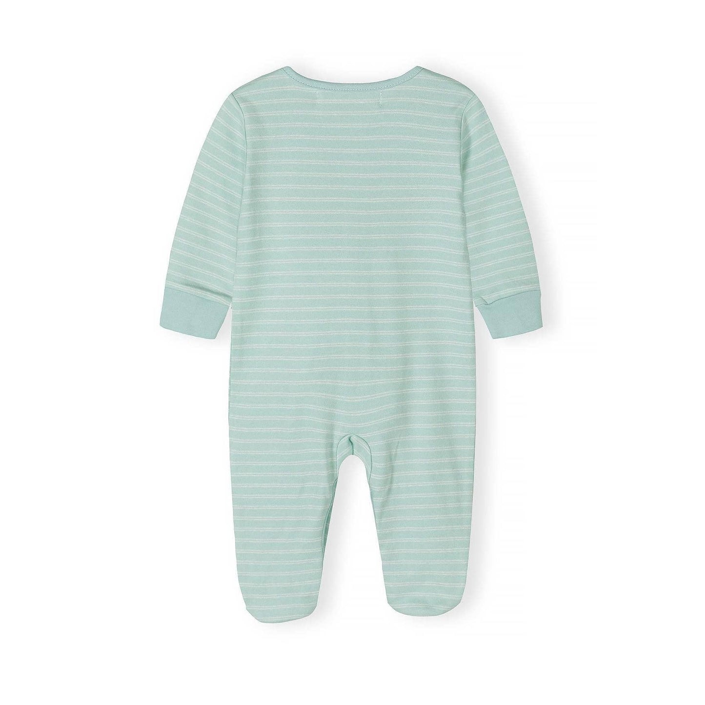 Set van 3 katoenen slaappakjes, Safari, crème-mint: Gebroken wit / 0-3 M (56-62 cm)