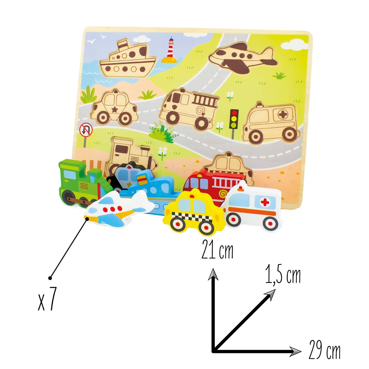 Puzzle: the vehicles