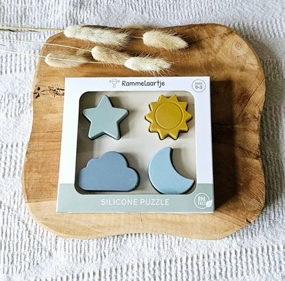 Silicone Puzzle Figures - Sun