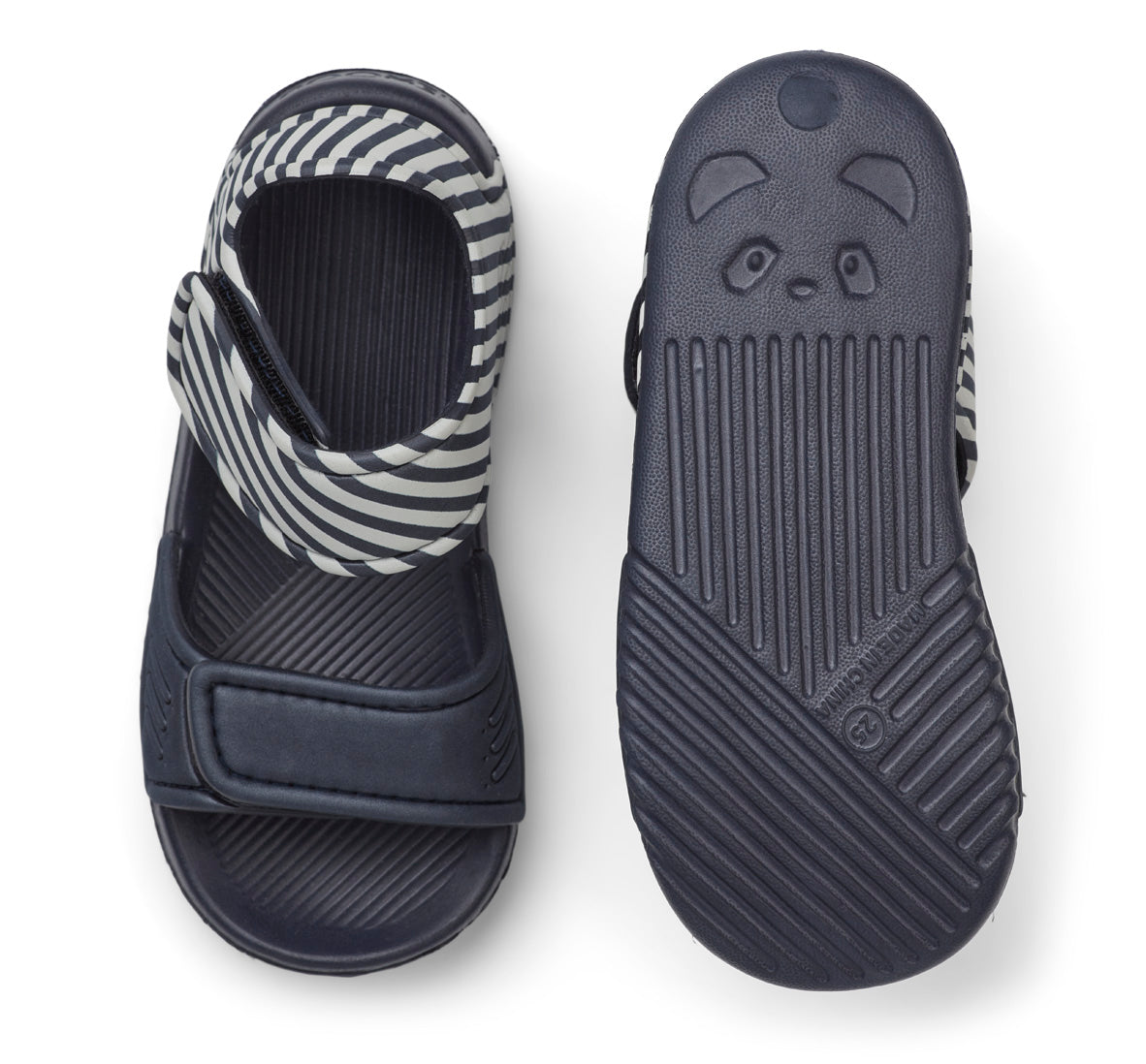 Liewood - Blumer sandalen - stripe navy/sandy
