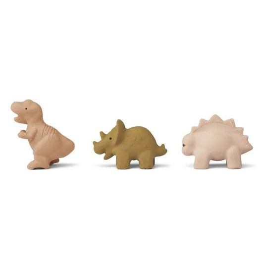 Liewood - Jouets David - pack de 3 - Dino Rose Multi Mix