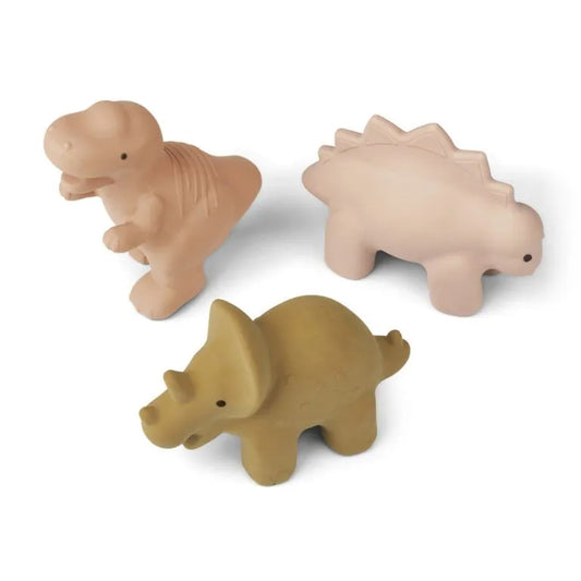 Liewood - David toys 3-pack - dino rose multi mix