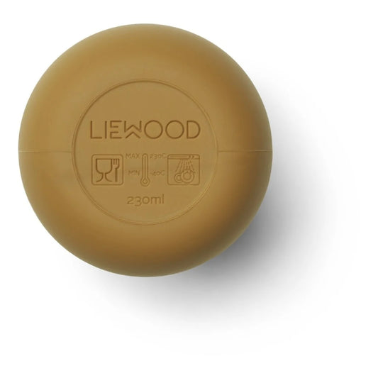 Liewood - Ellis silicone sippy cup - mr. bear/golden caramel