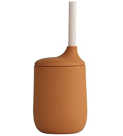 Liewood - Ellis silicone sippy cup - mustard/sandy mix