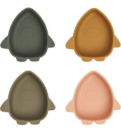 Liewood - Iggy silicone bowls 4 pack - space multi mix